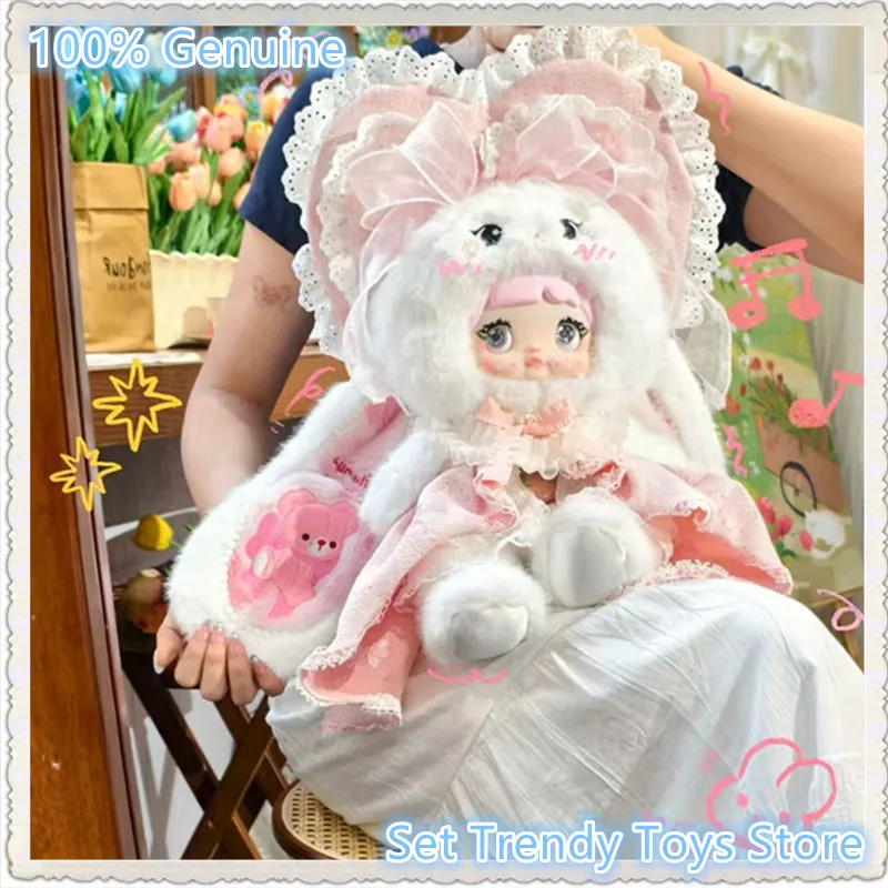 

New Nommi-2nd Anniversary 400% Vinyl Face Plush Toys Hanging Card Cute Nommi Action Figure Vinyl Face Toy Collection Trendy Gift