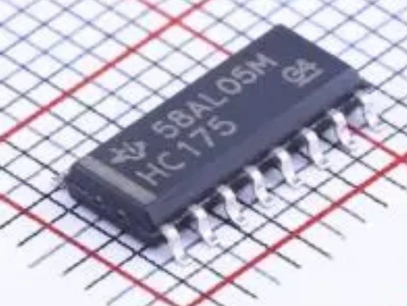 SN74HC175DR silk screen HC175 package SOIC-16 chip IC brand new original can be directly photographed