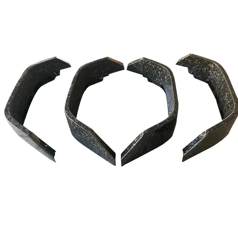 Premium Dry Carbon Fiber 4X4 Wide Wheel Arch Over Flares Fit W464 W463 W463a G63 G500 G550 2019+ Auto Exterior Modificati view 3