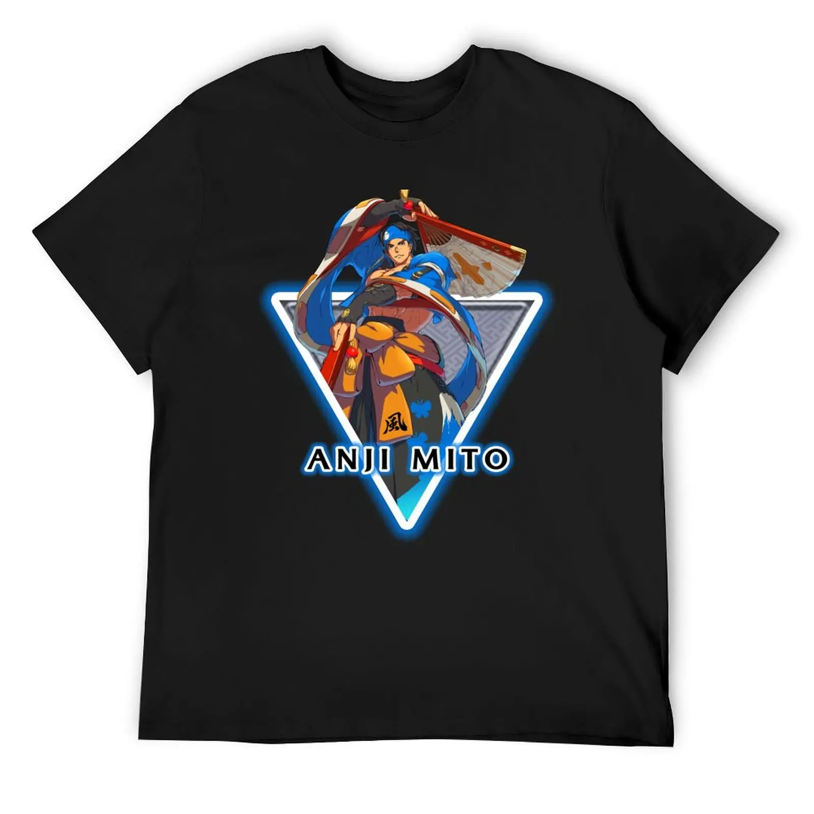 Guilty Gear - ANJI MITO T-Shirt anime shirt kawaii clothes gifts for boyfriend t shirts men