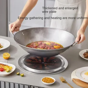 Kommerzielle Leistungsinduktionsherde der oberen Leistung, runde Einbausteuerung des Herdes, Eisenpotentiometer, konkaver Stammtyp, 220 V 10 Hauptverkaufsinduktion Fogao Emped - №3