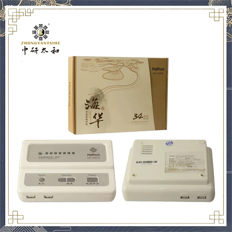 HaiHua CD-9 Ultrasonic Therapy Instrument Electronic Acupuncture Machine 110V 220V Home Use Pain Relief Device