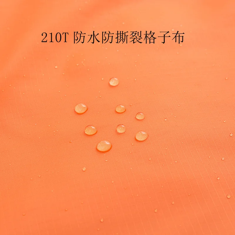 Novo produto quatro estações acampamento ao ar livre acampamento único adulto saco de dormir viagem acampamento modelo correspondência cores