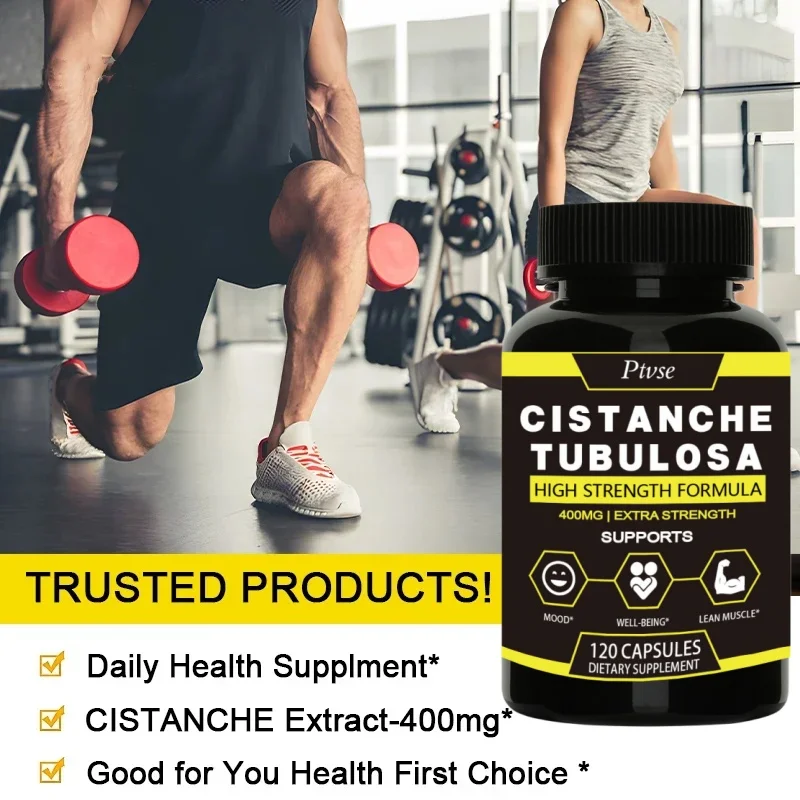 Cistanche Deserticola Supplementation for Men and Women Improves Mood, Strength, and Overall Health and Vitality