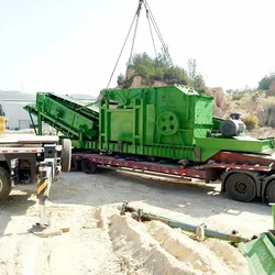 Mobile Crusher Machine Crushing Mobile Limestone Mining Clay Quarry Granite Quartz Mobile Crusher Stone Crusher Production Line