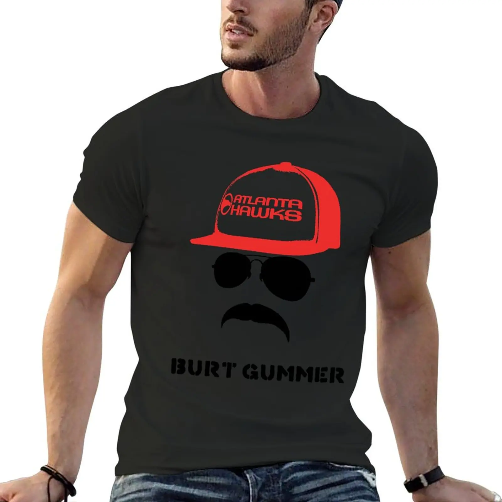 TREMORS - Burt Gummer shrieker island T-Shirt korean fashion shirts men graphic