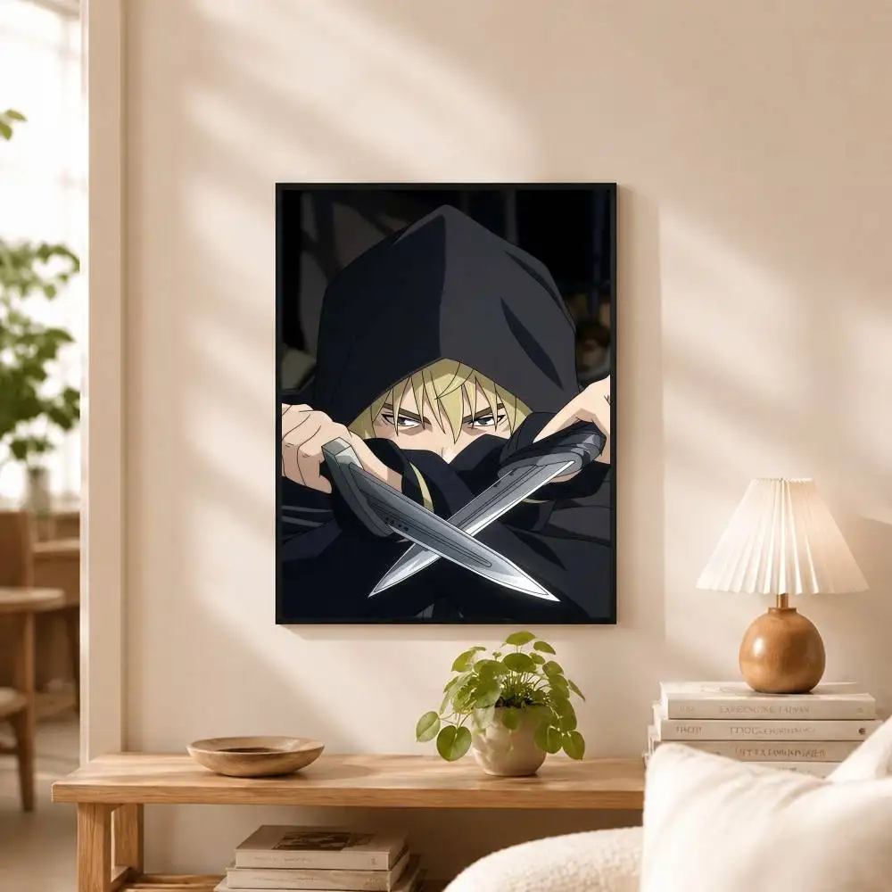 Anime Vinland Saga Thorfinn Poster High Quality Dorm Living Room Aesthetic Wall Decoration Painting Stickers Gift