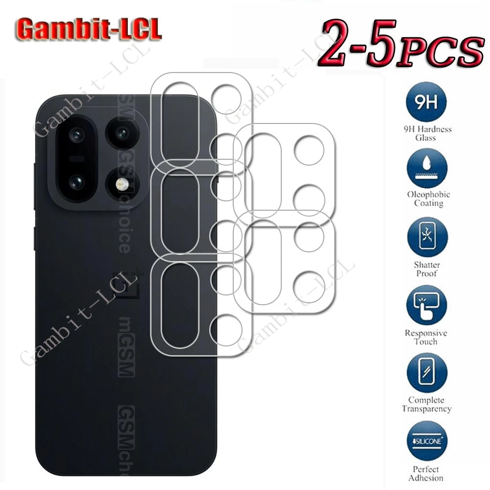 2PCS-5PCS 3D 9H HD Tempered Glass For OnePlus 15 OnePlus15 PLK110 Ace 6 Ace6 OnePlusAce6 PLQ110 Camera Lens Protector Cover Film