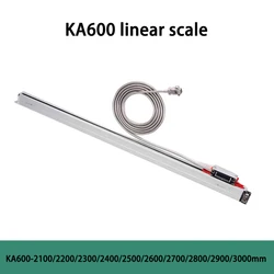 SINO 5um RS422 KA-600 2100 2200 2300 2400 2500 2600 2700 2800 2900 3000mm DRO Linear Glass Scale KA600 Optical Encoder Lathe