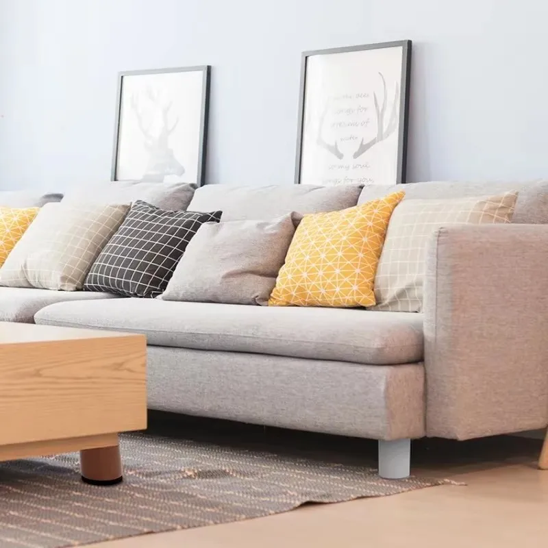 4 قطعة الأثاث الثقيل الكربون الصلب زيادة وسادة للقدم أريكة سرير الجدول كرسي القدم ارتداء مقاومة المضادة للانزلاق حصيرة الطابق حامي #6