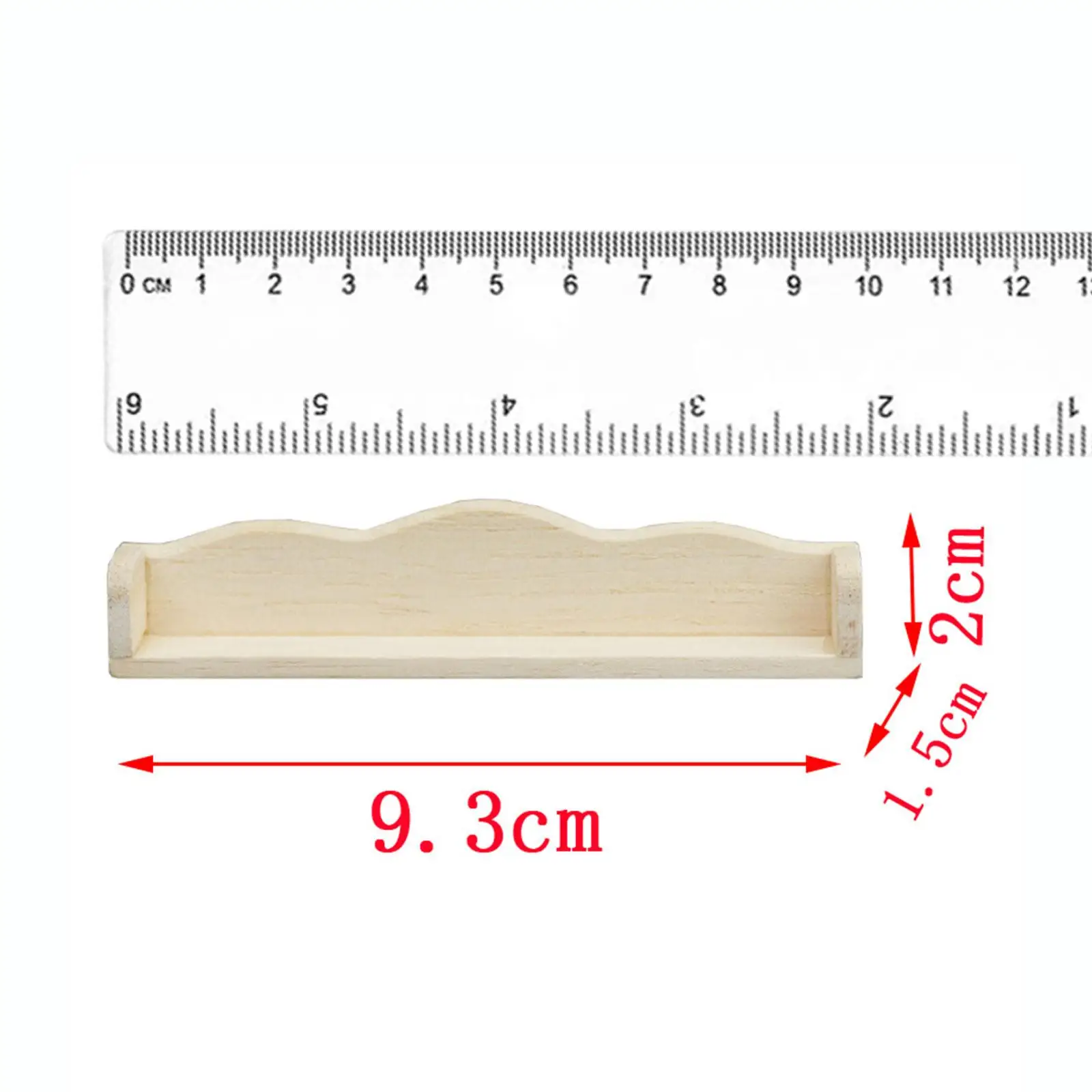 Support de rangement en bois pour maison de poupée, modèle Miniature mural, accessoires de meubles multifonctionnels réalistes pour jouet simulé, 1/12