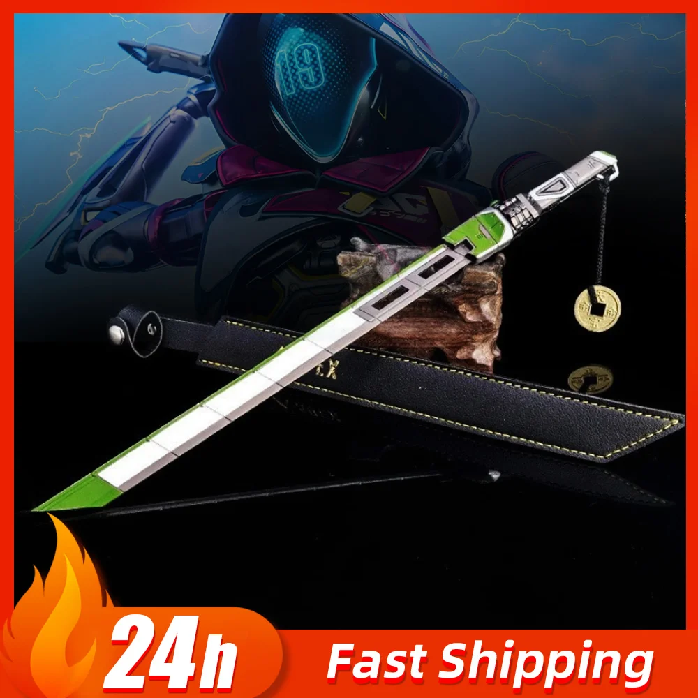 ดาบคาตานะแบบซ่อนใบมีด AEPX Crypto ขนาด 30 ซม. ของเล่นสะสมสำหรับเด็กผู้ชาย พร้อมปลอกดาบ ทำจากโลหะ ใช้เป็นของตกแต่งโชว์ได้ เป็นของขวัญ