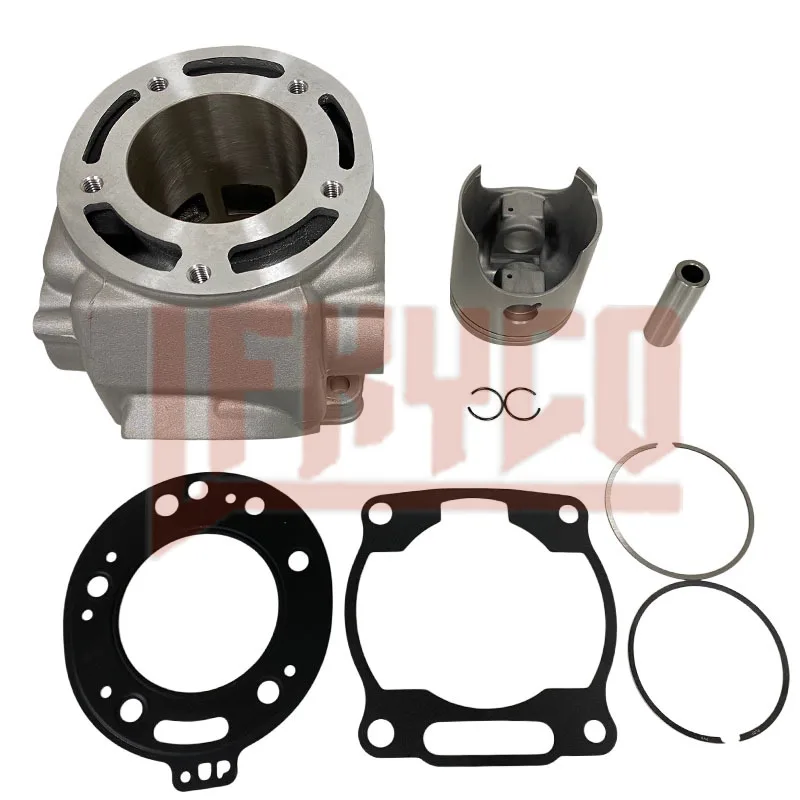 Motorcycle 66.8mm Cylinder Complete Top End Piston Kit for Loncin MT250 YAMAHA DT230 HENGJIAN HJ250H-5 HJ250H-1 KAYO KT250 T6 T7