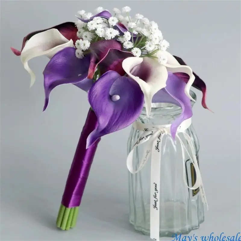 

Wedding Bouquet Artificial Flower Bridesmaid Holding Flower Anniversary Decor 448A