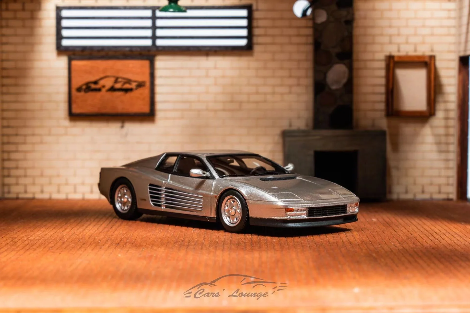 Cars' lounge 1:64 Testarossa Giallo Argento limite399  Model Car