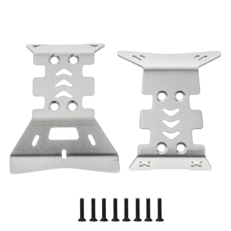 Ochraniacz podwozia ze stali nierdzewnej, płyta ochronna, osłona podwozia do ARRMA 1/16 Quake Grom 1/16 Gorgon Grom, części tuningowe