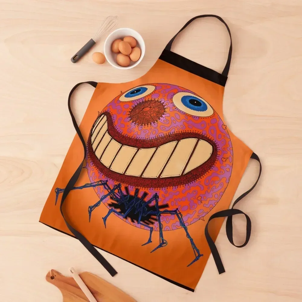 

Here Comes the Happy Machine Apron waterproof for women Dress Teacher Apron