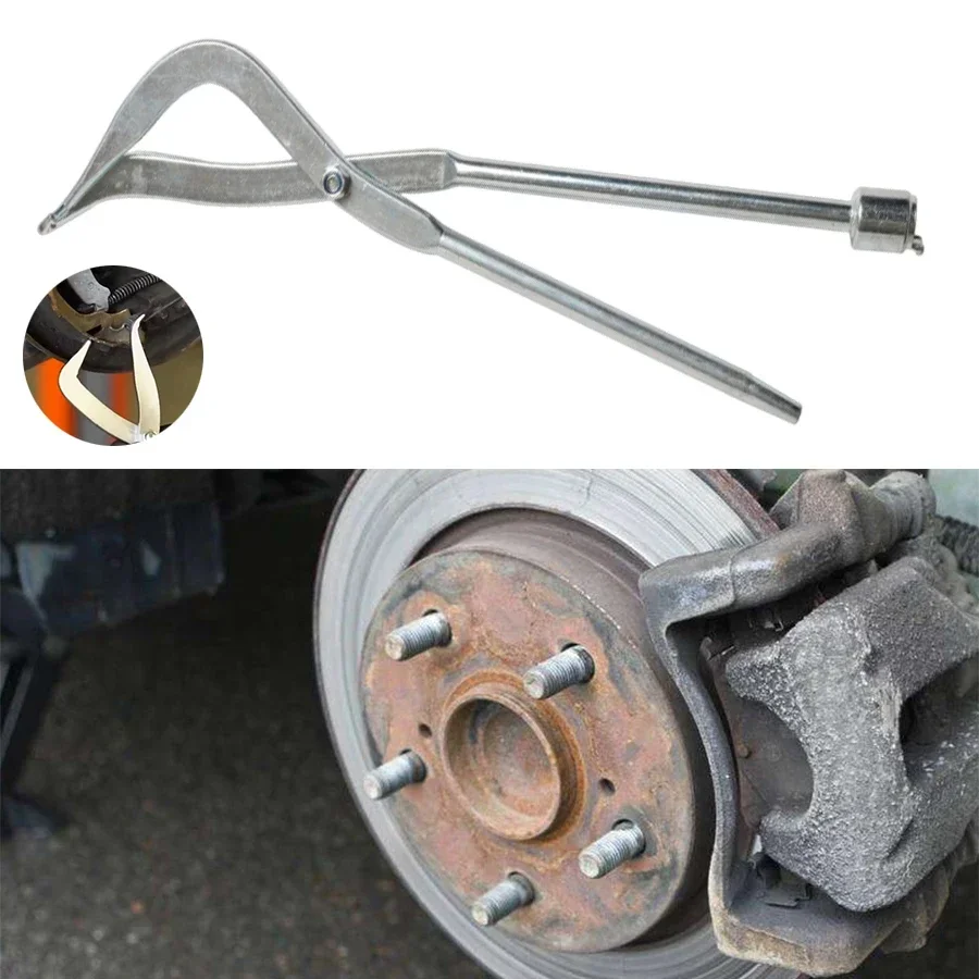 330mm Car Drum Brake Spring Clamp Spring Removal Clamp Plier Brake System Removal Repair Hand Tool Auto Accessories