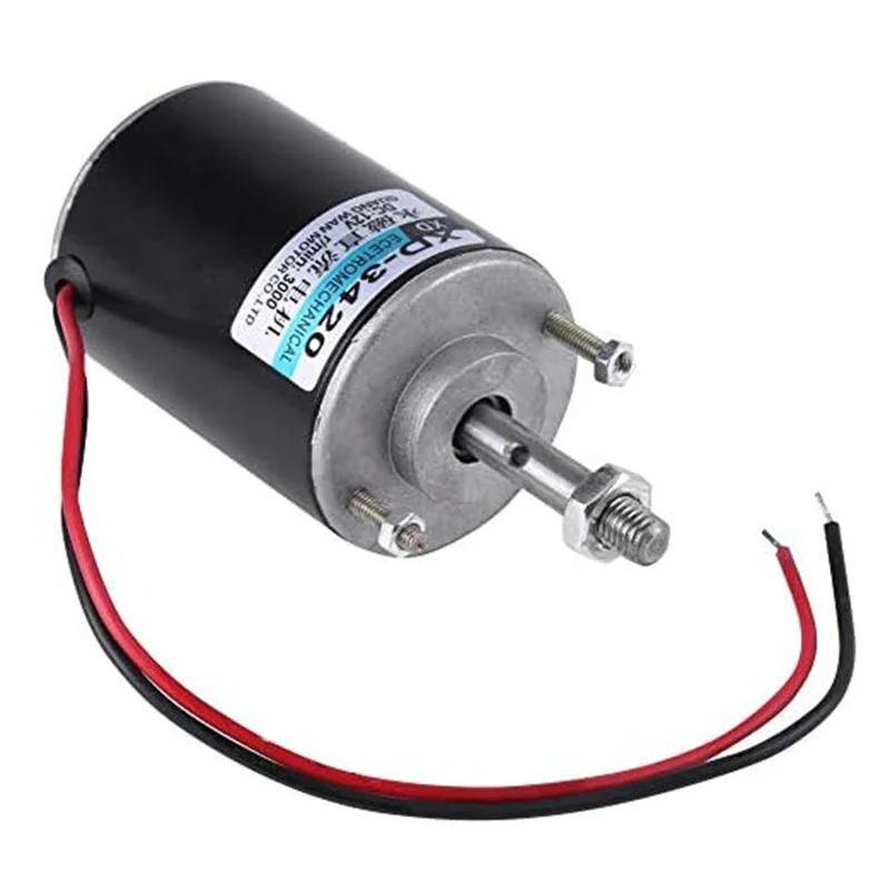 XD3420 DC Motor 12 V/24 V Permanent Magnet Motor DIY Generator Mini DC Motor 30W CW/CCW