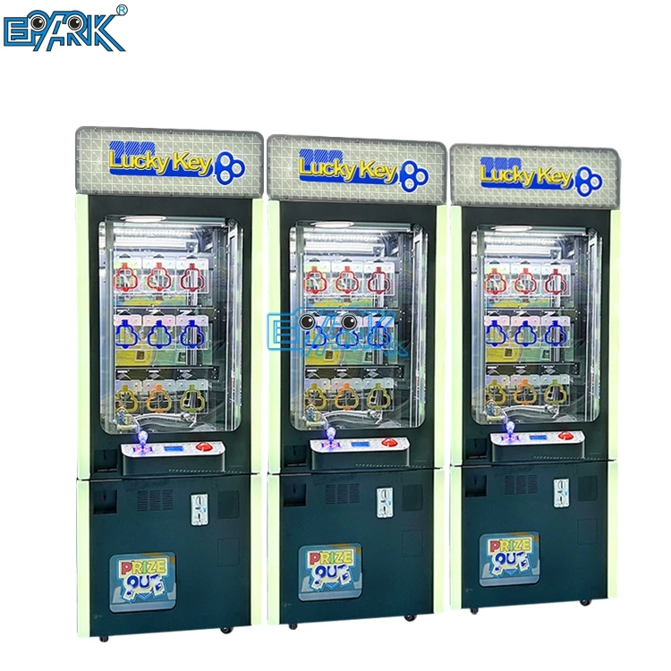 Coin Operated Arcade Game Machine 9 Lots Key Master Vending Machine Maquina De Juego Key Master Machine