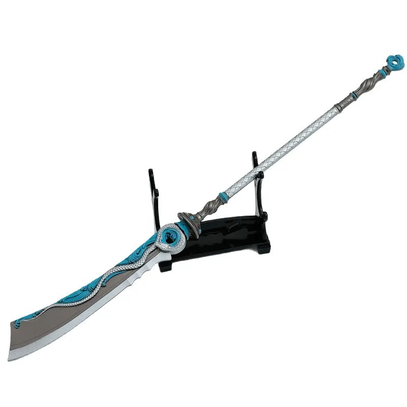 28cm/11.02in Where Winds Meet Game Peripheral Models Scalping Light Knives Metal Crafts Toys Swords Weapons Ornaments Desktop
