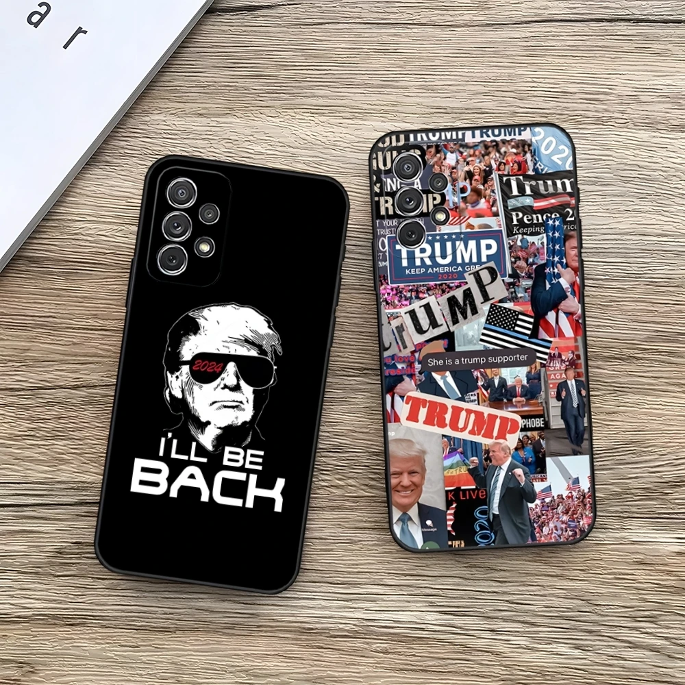 Trump 2024 Phone Case for Samsung Galaxy A31 A33 A52 A13 A02 A72 A40 A20 A23 A54 A14 A34  Back Cover