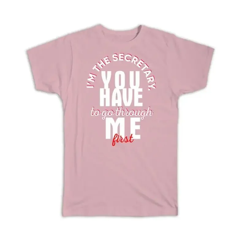 For Best Secretary Humorous Funny Art Print Profession Day T shirt