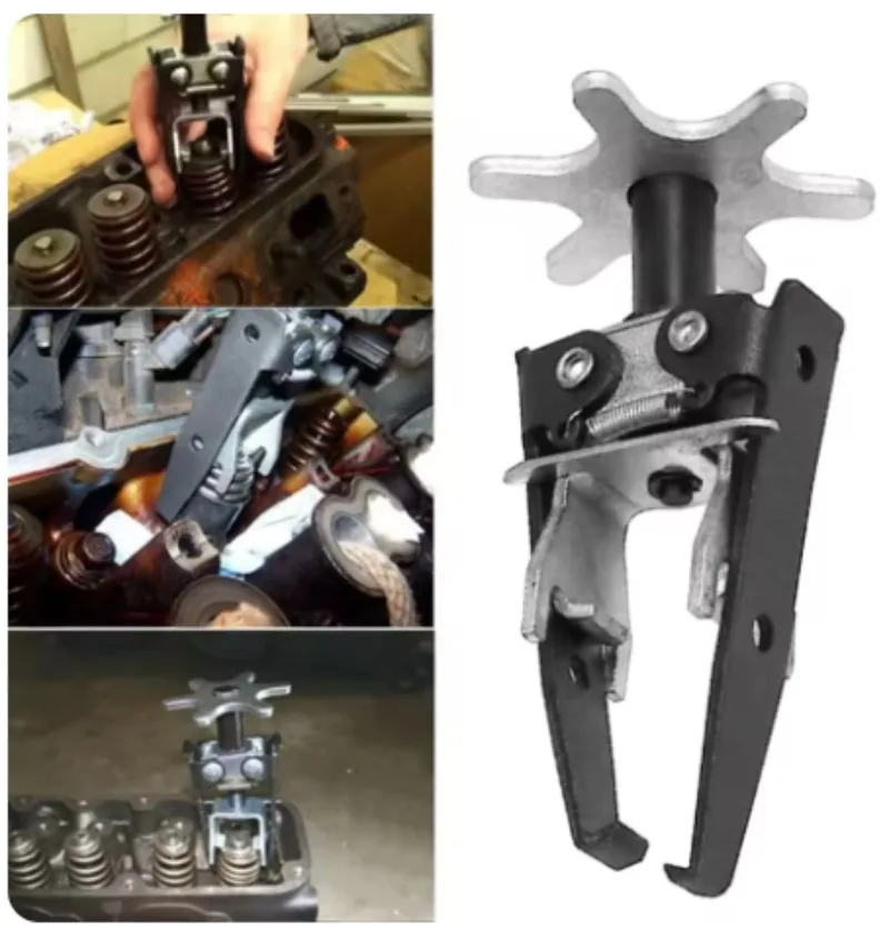 Picture 4: Valve Spring Compressor Professional Remove Valve Spring Keeper Tool Auto Engine Overhead Valve Removal Tool for Car Repair