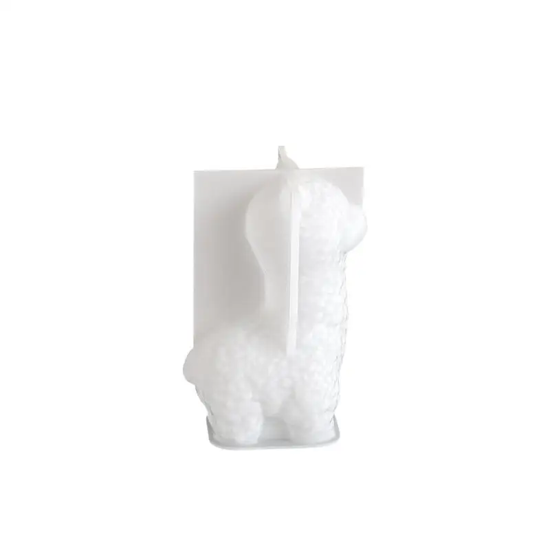 Niedliche Alpaka-Silikonform für DIY-Kunsthandwerk aus Ton und Harz, Duftkerzen, ideal für Heimdekoration und Weihnachtsgeschenke. – Detail 1