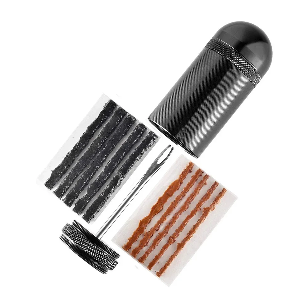 Bike Tubeless Tire Puncture Repair Kit For Bicycle Portable Urgent Cycling Flat Repair Kit Rubber Stripes Road Bicycle MTB Tools