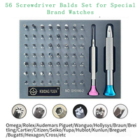 KWONG YUEN Watch repair tools Watch movement bottom cover screwdriver set Omega Rolex universal disassembly and maintenance