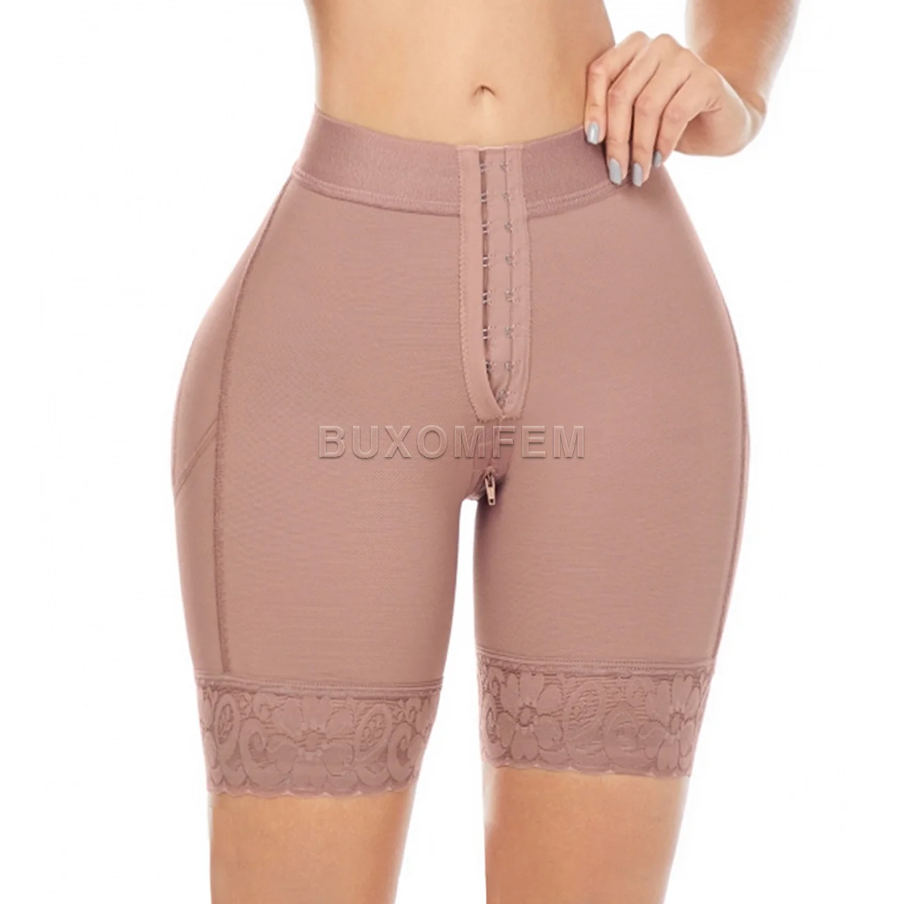 กางเกงขาสั้นยกก้นแบบรัด Charming ทรงโค้งยกกระชับสัดส่วนชุดชั้นในกระชับสัดส่วนเสริมสะโพกการเผาผลาญไขมันกระชับสัดส่วน