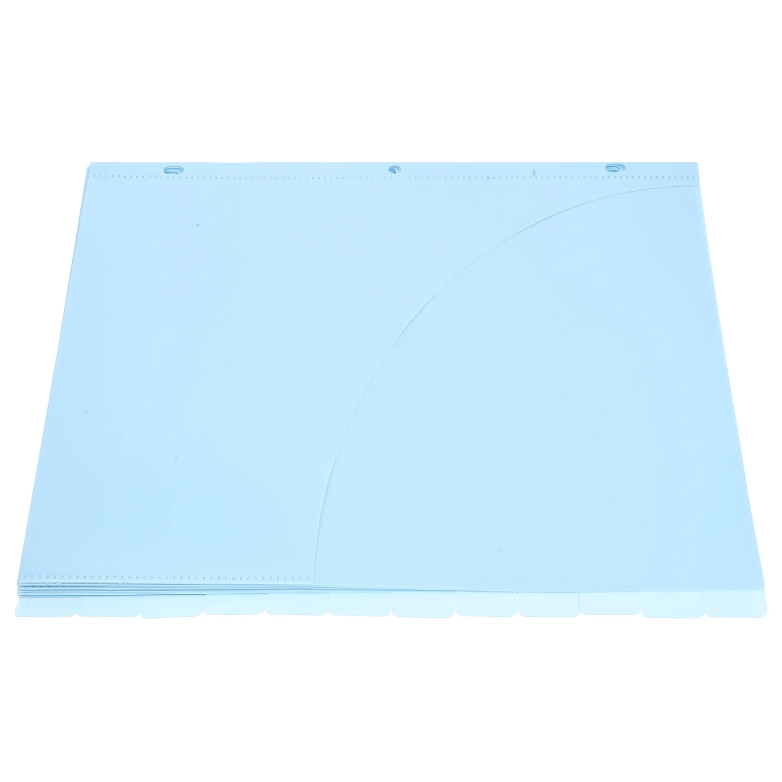 

12Pcs Waterproof Binder Dividers 3-Hole A4 Size Organizer for Office School File Folder Pockets Binder Dividers with Pockets