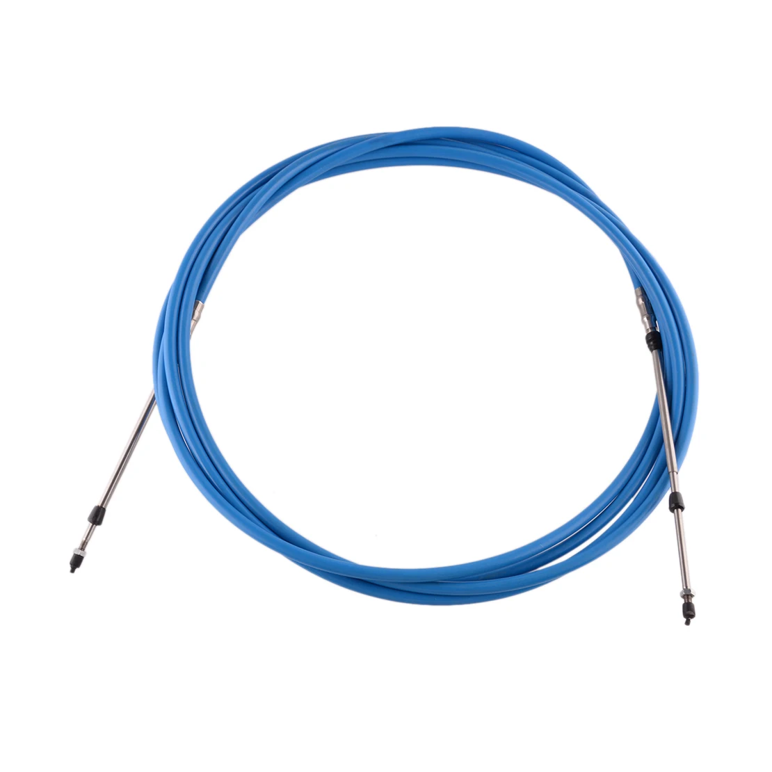 

DWCX 18ft Marine Boat Throttle Shift Control Cable Fit For Yamaha Motor Outboard 10-32UNF Blue