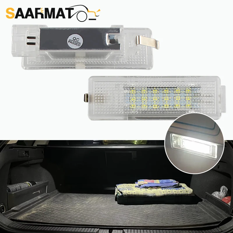 1/2PC LED Trunk Boot Luggage Light Lamp For Volkswagen GOLF MK5 MK6 MK7 Passat B6B7 B8 CC Golf Variant Beetle Caddy Eos Scirocco