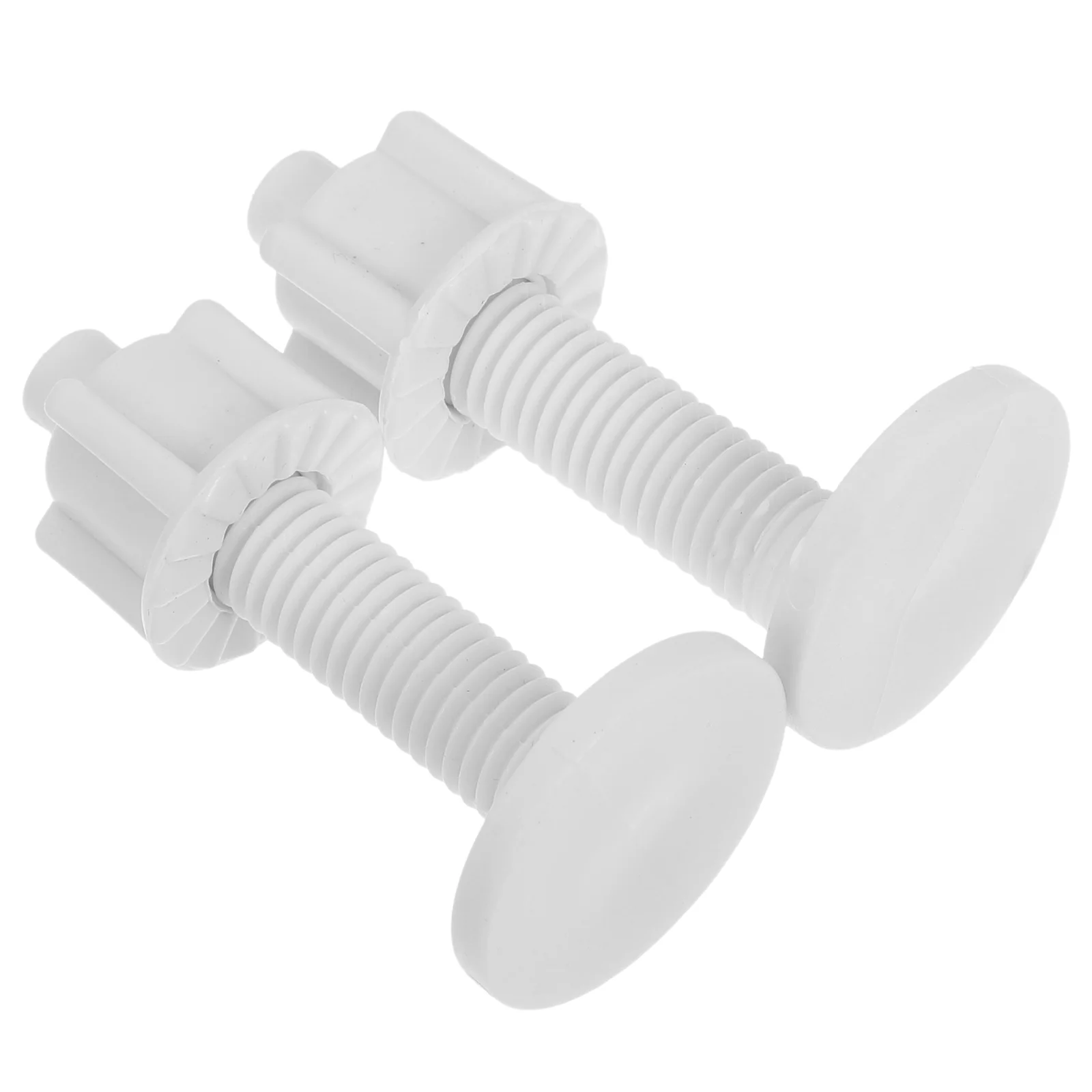 2 uds tornillo de inodoro tornillos de repuesto para asiento tuercas Kit de pernos de tanque Kits de plástico y enchufe de expansión