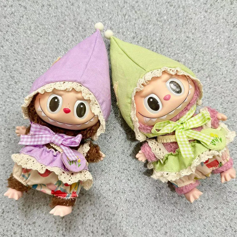 

17cm Cute Witch Baby Clothes Accessories For Korea Kpop Exo Labubu Idol Dolls Clothing 2 Colors Doll Clothes Girl Gifts