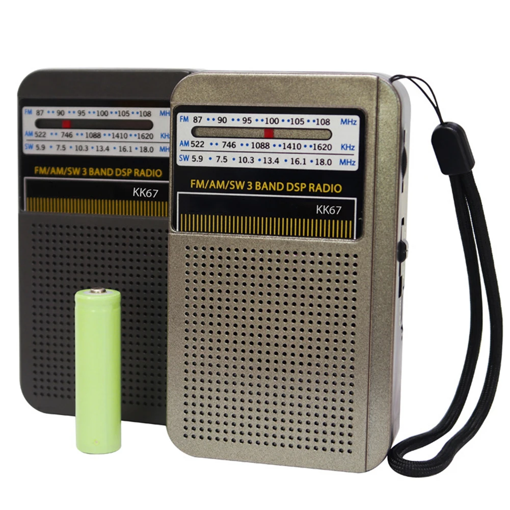 

Радио на батарейках, двухдиапазонное радио, легкий АБС-материал, надежный доступ к радио, фантастический опыт прослушивания