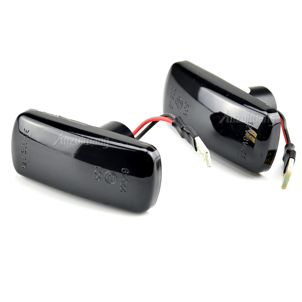 

2Pcs LED Dynamic Amber Side Marker Turn Signal Light for Jeep Compass Patriot Liberty Grand Cherokee Commander Indicator Lamps