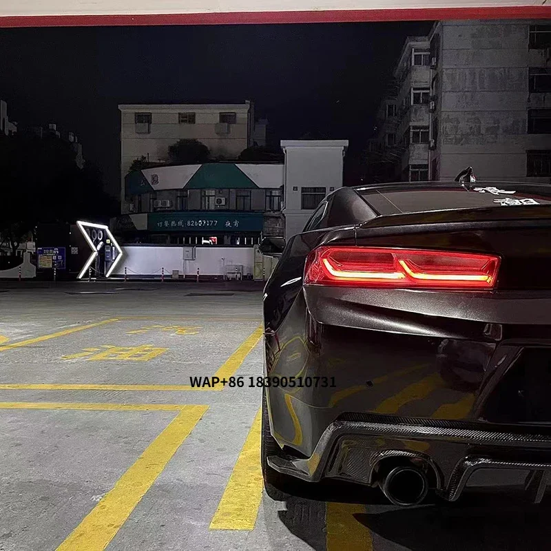 

Car Auto Body System LT Style Carbon Fiber Finre Rear Trunk Boot for for Camaro 2018+