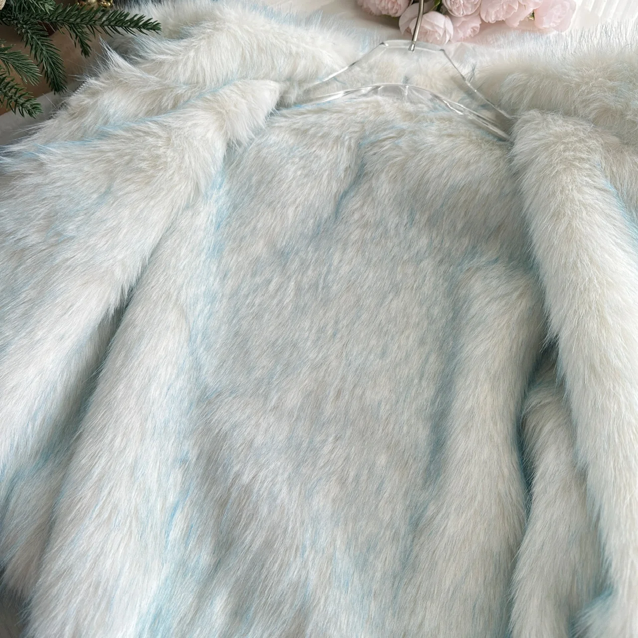 Jesienno-zimowy japoński uroczy dwustronny płaszcz damski z kocimi uszkami, futrzanym kołnierzem, zapinany na zamek, luźny płaszcz w stylu Y2K z lat 2000, kawaii.