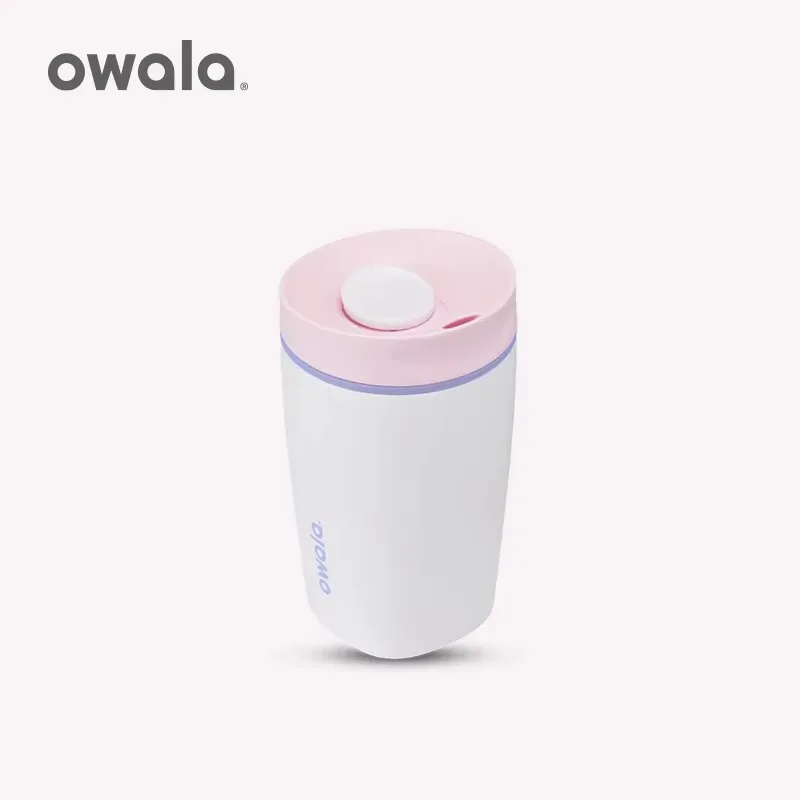 Owala Slider 12oz Coffee cup, direct drinking cup, thermos cup, stainless steel water cup with push cover, mug