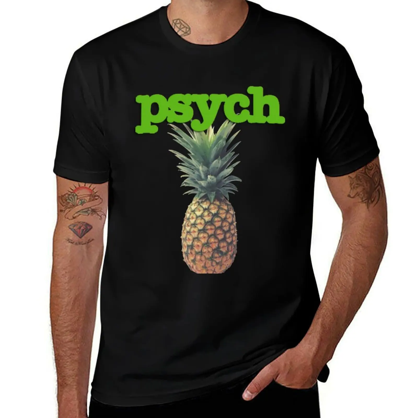 Psych T-Shirt Retro Graphic Print T-Shirt