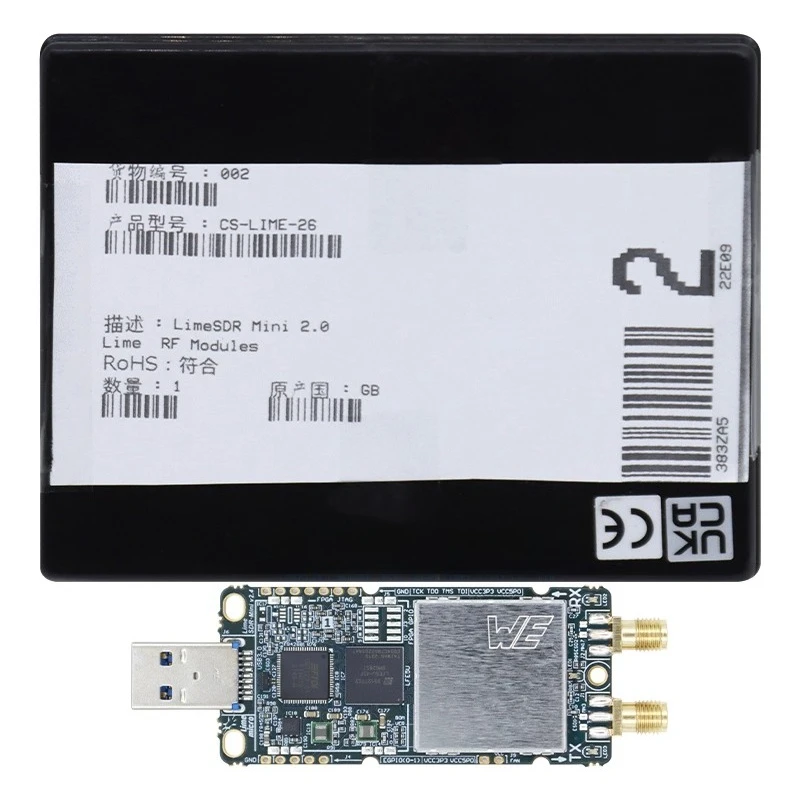 CS-LIME-26 RF وحدة LimeSDR Mini 2.0 LMS7002M جهاز إرسال واستقبال الترددات اللاسلكية جزءا لا يتجزأ من مجلس تطوير الاتصالات اللاسلكية