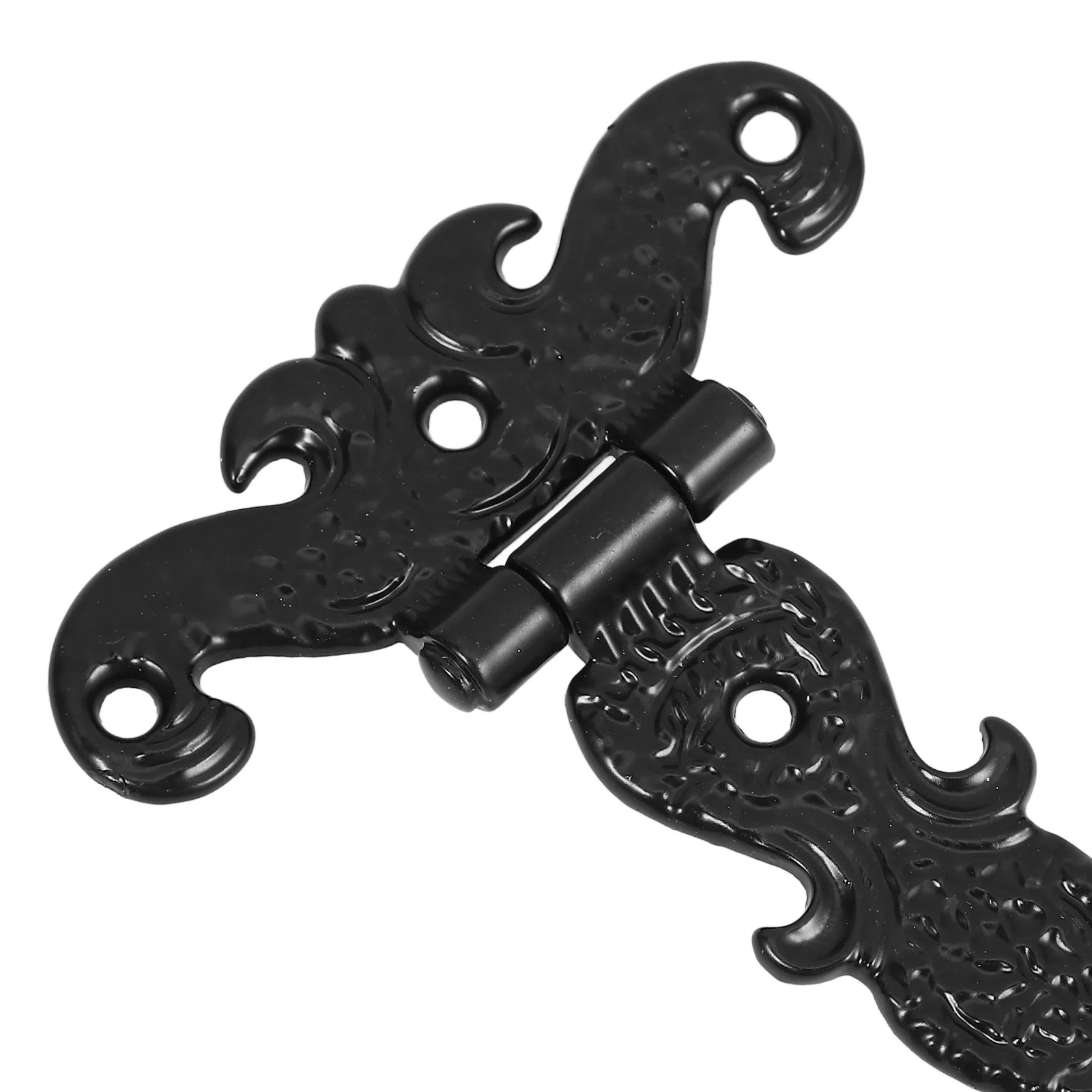 

2Pcs Strong Zinc Alloy Hinges for Various Doors Easy Installation Long Service Life Black Hinges External Interior Door Hinges,