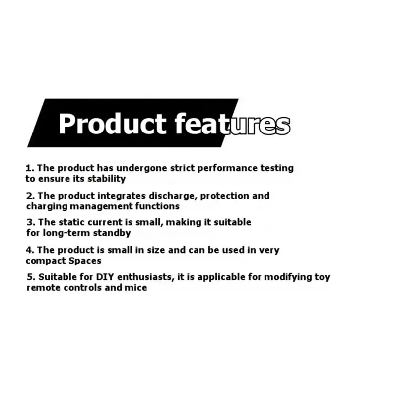 N96R 5Pcs 3.7V To 1.5V Output DC-DC Buck Step Down Power Module 3.7V To 1.5V Step Down Module Replace AA AAA Dry Battery