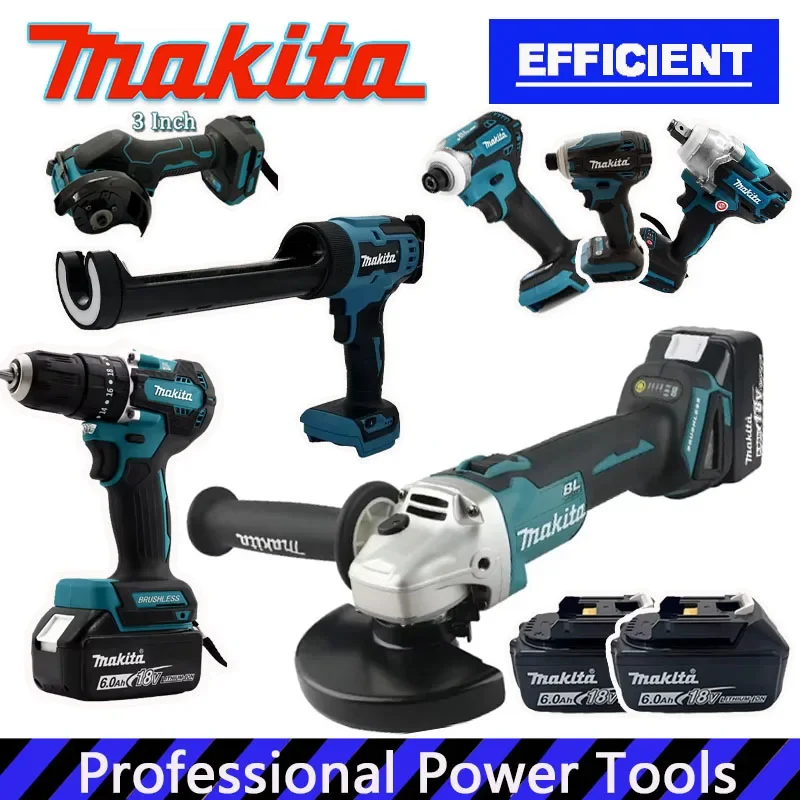 

Ударный шуруповерт Makita, аккумуляторная отвертка, электрическая сабельная пила, различные модели портативных беспроводных электроинструментов