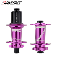 HASSNS PRO7 Bicycle Hub 24/32Holes J-Bend Spokes THRU Axle 12X142 HG/XD/MS 4Pcs Sealed Bearing for SHIMANO Mountain Bike Freehub