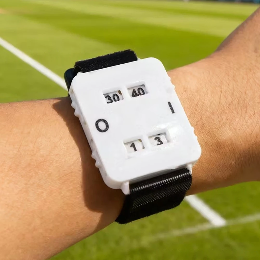Reusable Wrist Counter for Sports Events Practices Tournaments and Informal Game Nights Without Battery or Charging Needs