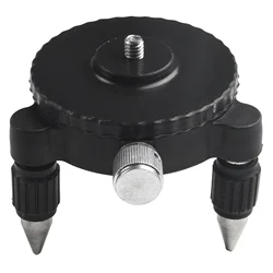 1Pc Level Meter Adapter 1/4 Inch Interface 360-Degree Rotation Base Tripod Bracket Professional Construction Tool Parts